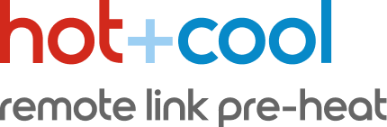 Logótipo do Dyson Hot+Cool Remote Link Pre-heat.