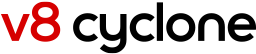 Logótipo do Dyson V8 Cyclone.